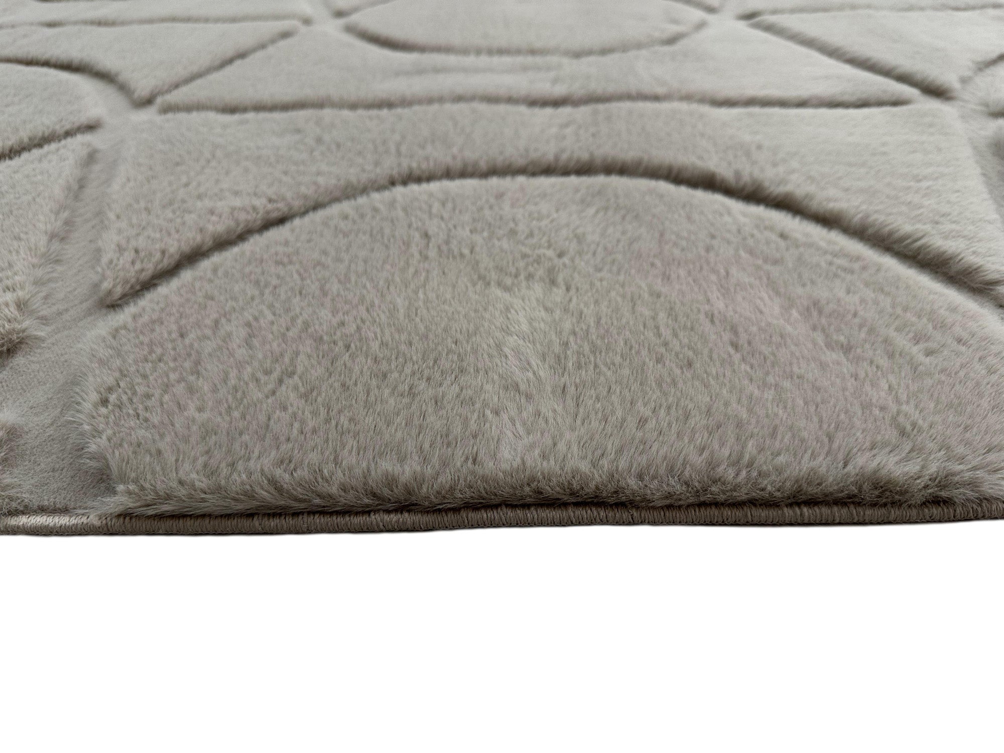 Sculpted Bunny 55 Champagne Rug