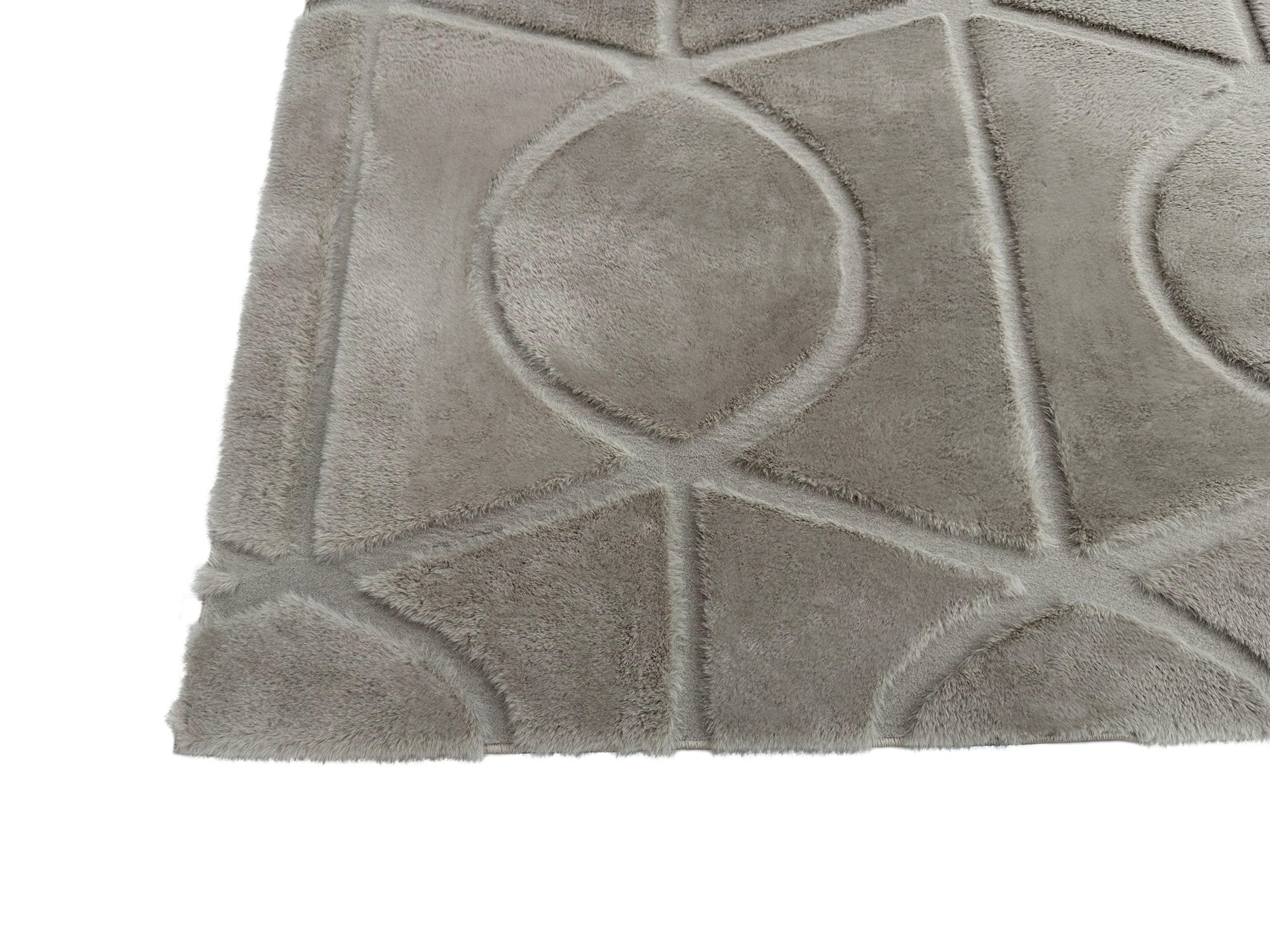 Sculpted Bunny 55 Champagne Rug