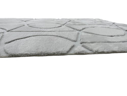 American cover design / Persian weavers Sculpted Bunny 55 Silver Rug