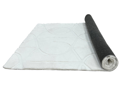 American cover design / Persian weavers Sculpted Bunny 55 Snow Rug