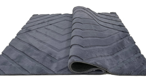 American cover design / Persian weavers Sculpted Bunny 56 Graphite Rug