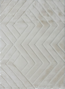 American cover design / Persian weavers Sculpted Bunny 56 Pearl Rug