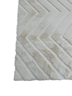 American cover design / Persian weavers Sculpted Bunny 56 Pearl Rug