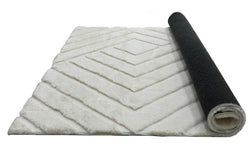 American cover design / Persian weavers Sculpted Bunny 56 Pearl Rug