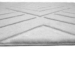 American cover design / Persian weavers Sculpted Bunny 56 Snow Rug