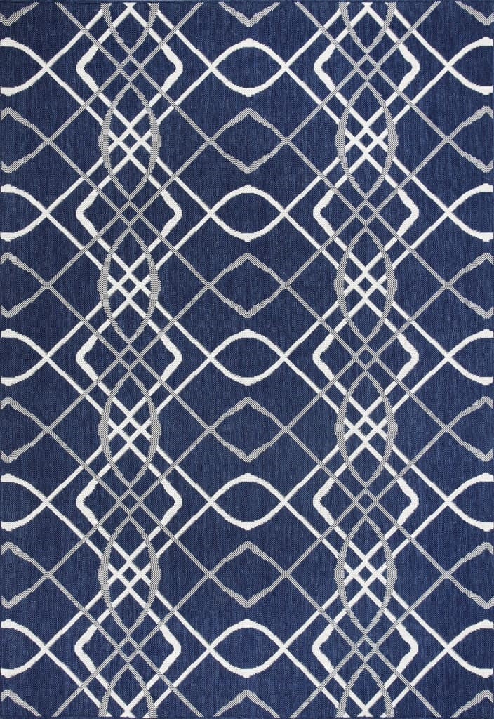 Dynamic Rugs Villa 1643-510 Navy/Ivory Rug