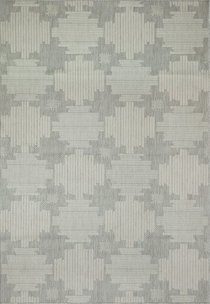 Dynamic Rugs Villa 1644-109 Light Grey/Silver Rug