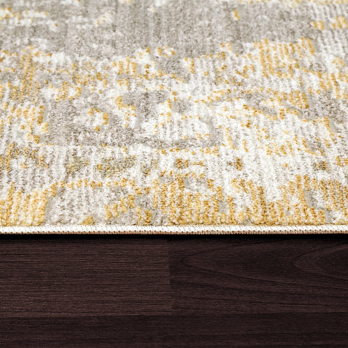 Dynamic Rugs MOOD 8452-800 Yellow Rug