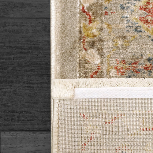 Dynamic Rugs Ella 3983-899 Taupe/Multi Rug