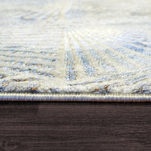 Dynamic Rugs GOLD 1355-897 Cream/Silver Rug