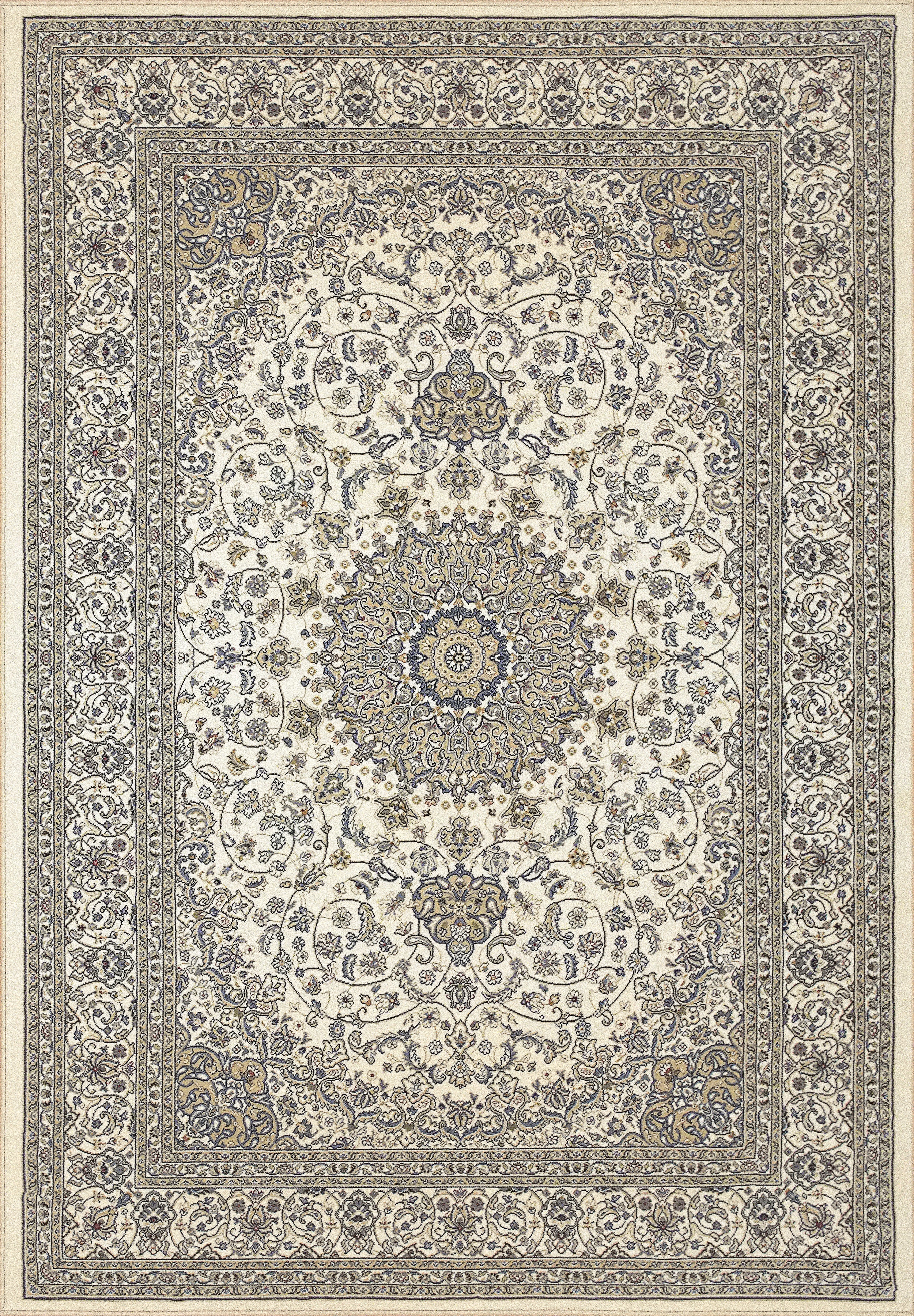 Dynamic Rugs ANCIENT GARDEN 57119-6464 Ivory Rug