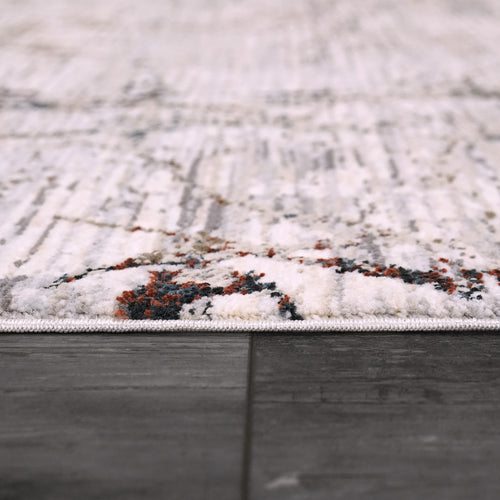 Dynamic Rugs CARSON 5221-105 Ivory/Blue Rug