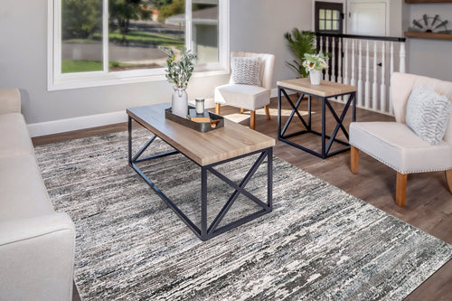 Dynamic Rugs RILEY 6032-985 Grey/Beige Rug