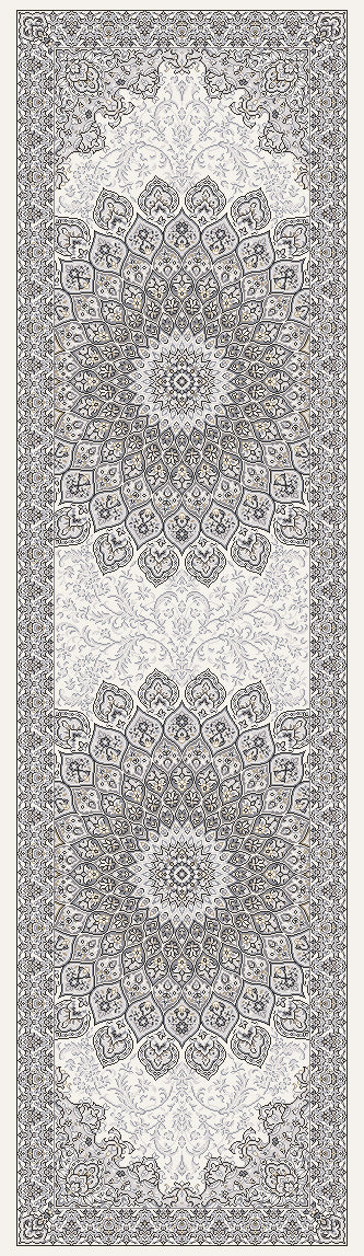 Dynamic Rugs Ancient Garden 57090-6666 Cream/Grey Rug