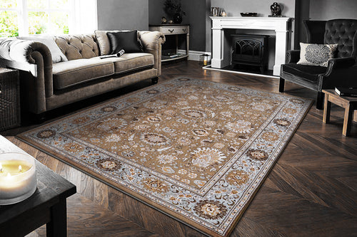 Dynamic Rugs CULLEN 5706-805 Beige/Blue Rug