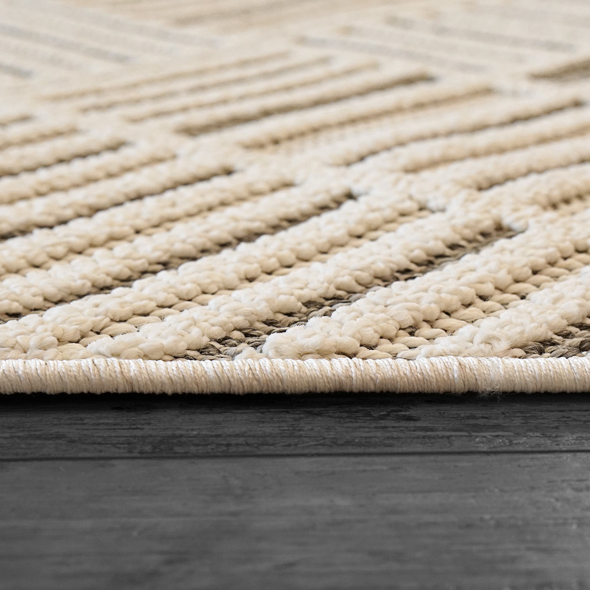 Dynamic Rugs SEVILLE 3608-190 Ivory/Grey Rug