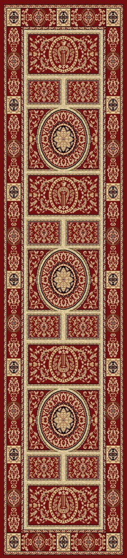 Dynamic Rugs LEGACY 58021-330 Red Rug