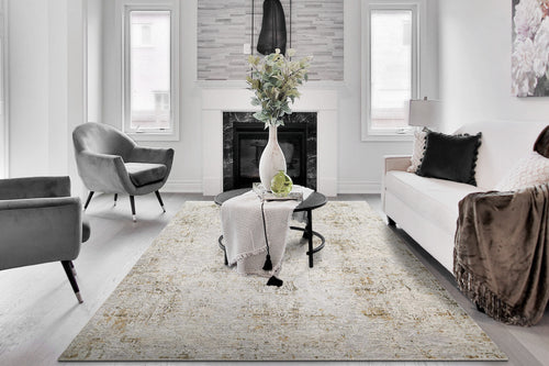Dynamic Rugs SKYLER 6711-904 Grey/Green Rug
