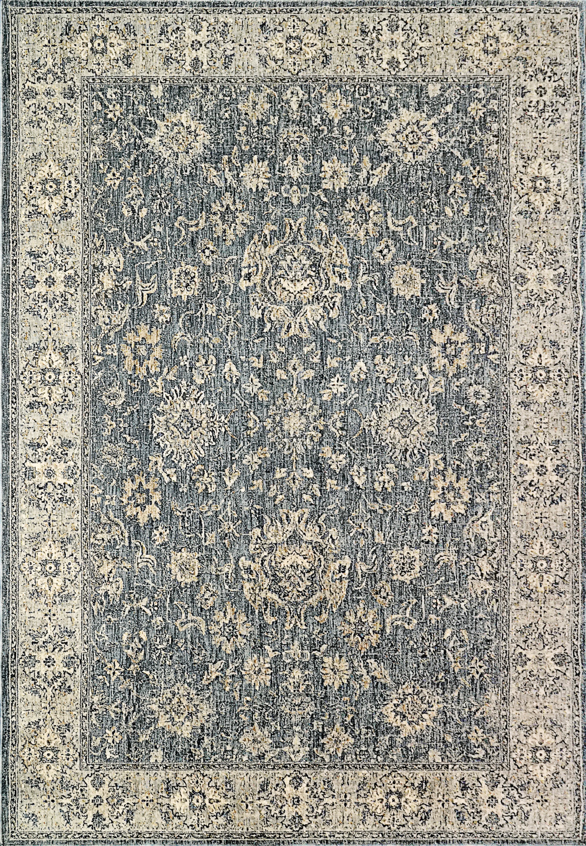 Dynamic Rugs SAVOY 3572-598 Denim/Grey Rug