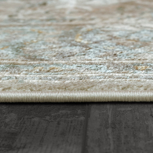 Dynamic Rugs Ella 3981-915 Grey/Ivory/Blue Rug
