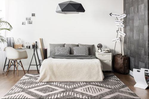 Dynamic Rugs CRUZ 7006-901 Grey/Ivory Rug