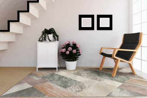 Dynamic Rugs ECLIPSE 63484-3747 Multi Rug