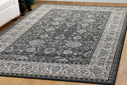 Dynamic Rugs Yazd 2803-910 Grey/Ivory Rug