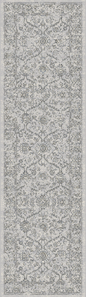 Dynamic Rugs ANCIENT GARDEN 57136-9696 Silver Rug