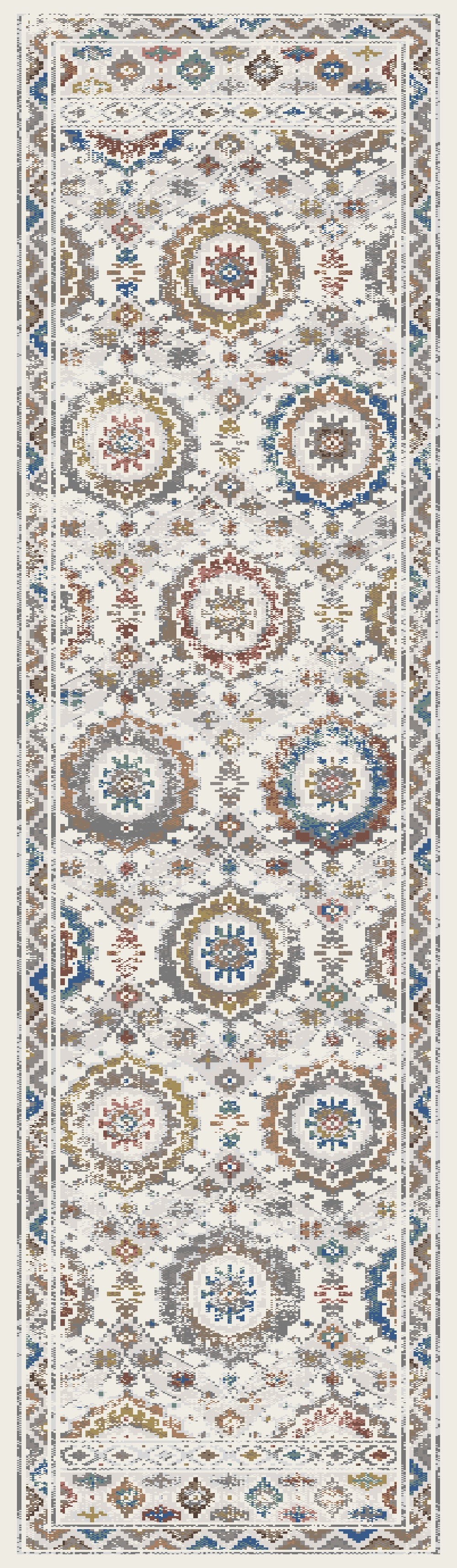 Dynamic Rugs FALCON 6806-999 Ivory Rug