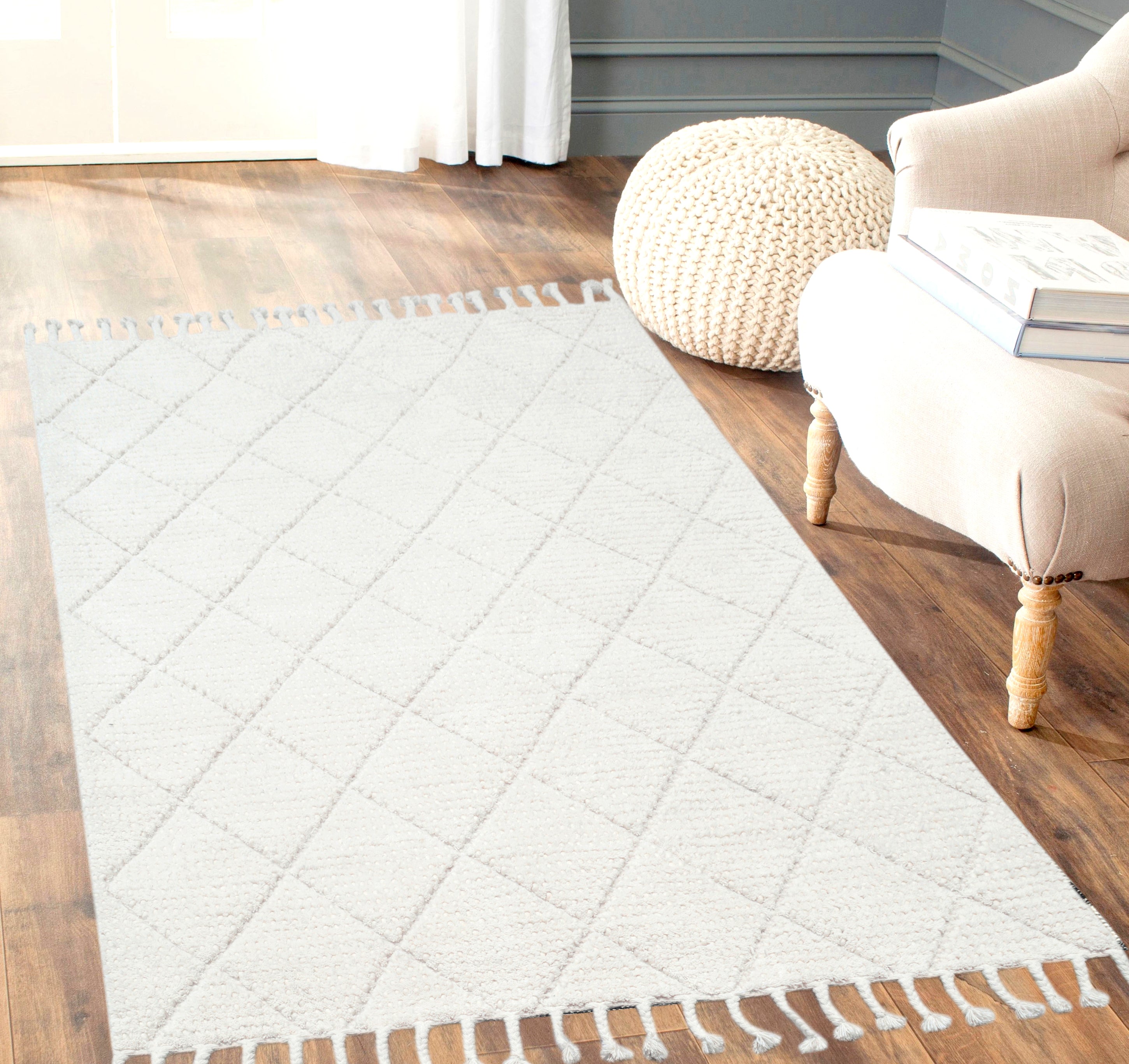 Dynamic Rugs MOXIE 2534-100 Ivory Rug