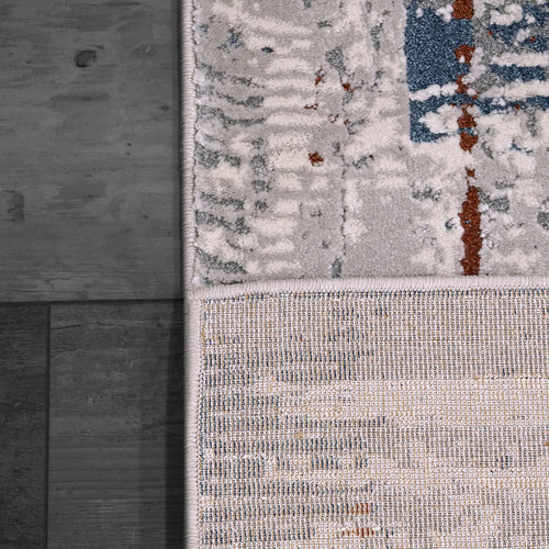 Dynamic Rugs ASTRO 3951-957 Grey/Blue Rug