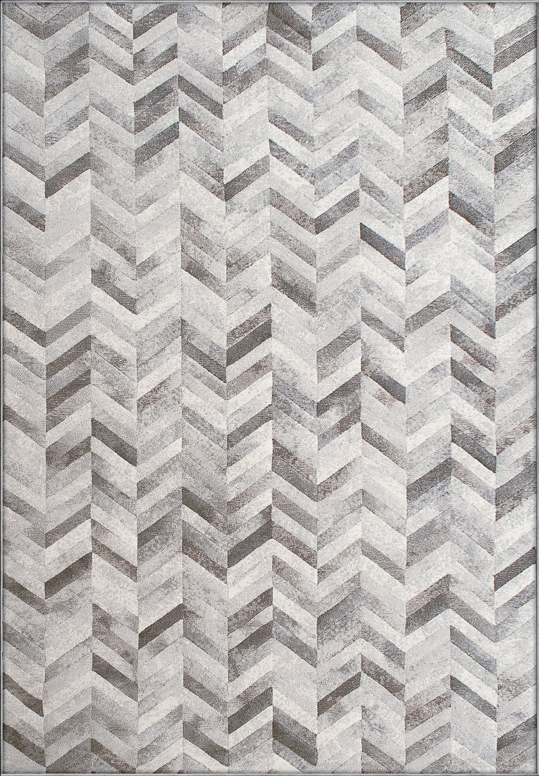 Dynamic Rugs ECLIPSE 63226-4343 Silver Rug