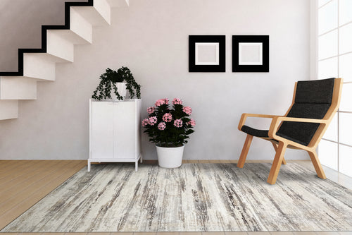 Dynamic Rugs ZEN 8336-900 Grey/Taupe Rug