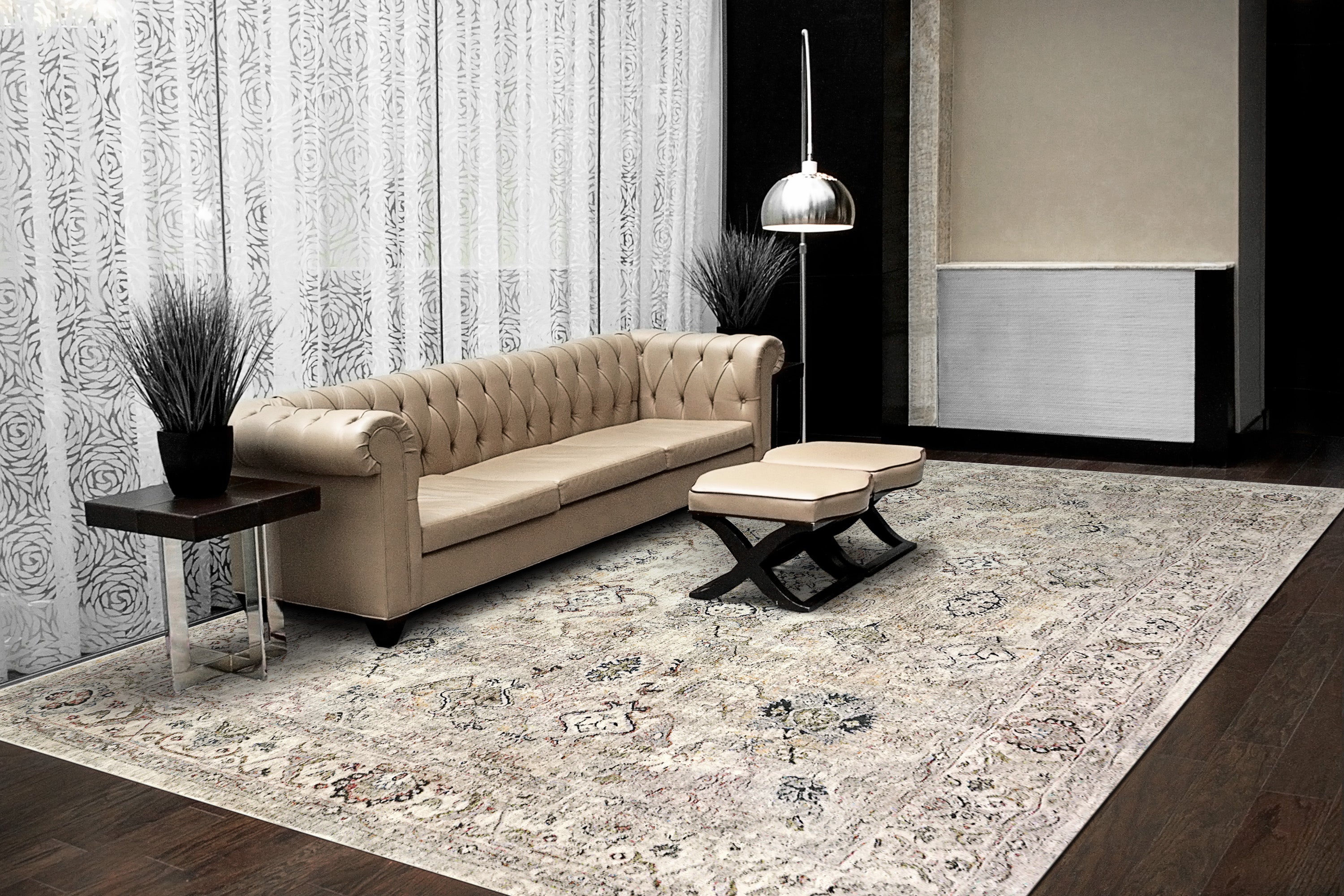 Dynamic Rugs SAVOY 3575-899 Beige/Multi Rug