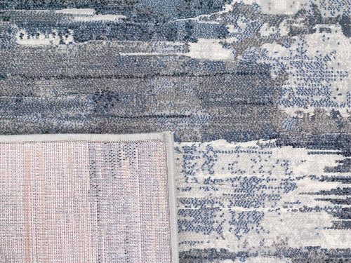 Dynamic Rugs ECLIPSE 63423-7656 Blue Rug
