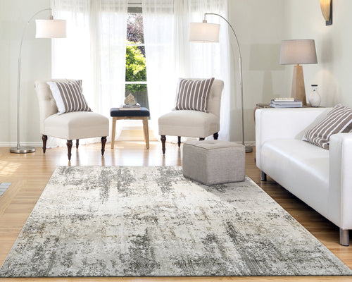 Dynamic Rugs QUARTZ 27053-190 Ivory Rug