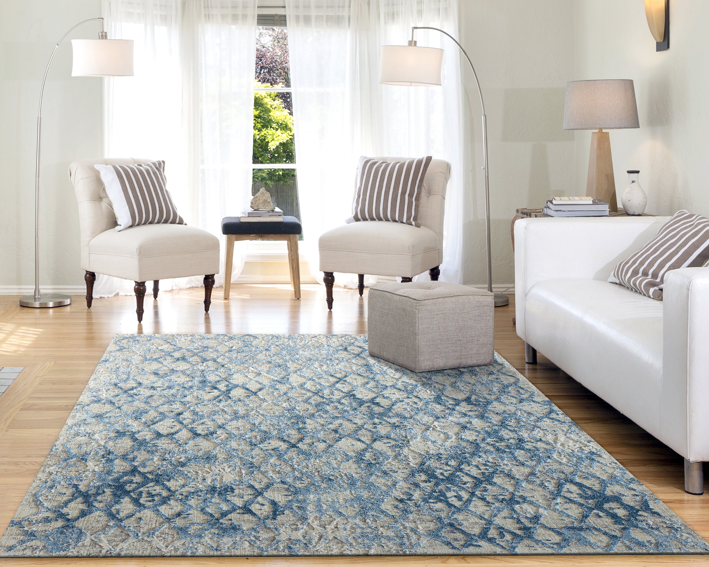 Dynamic Rugs QUARTZ 27039-500 Ivory Rug