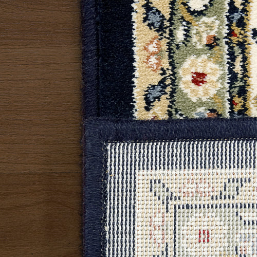Dynamic Rugs Ancient Garden 57078-3434 Blue/Ivory Rug