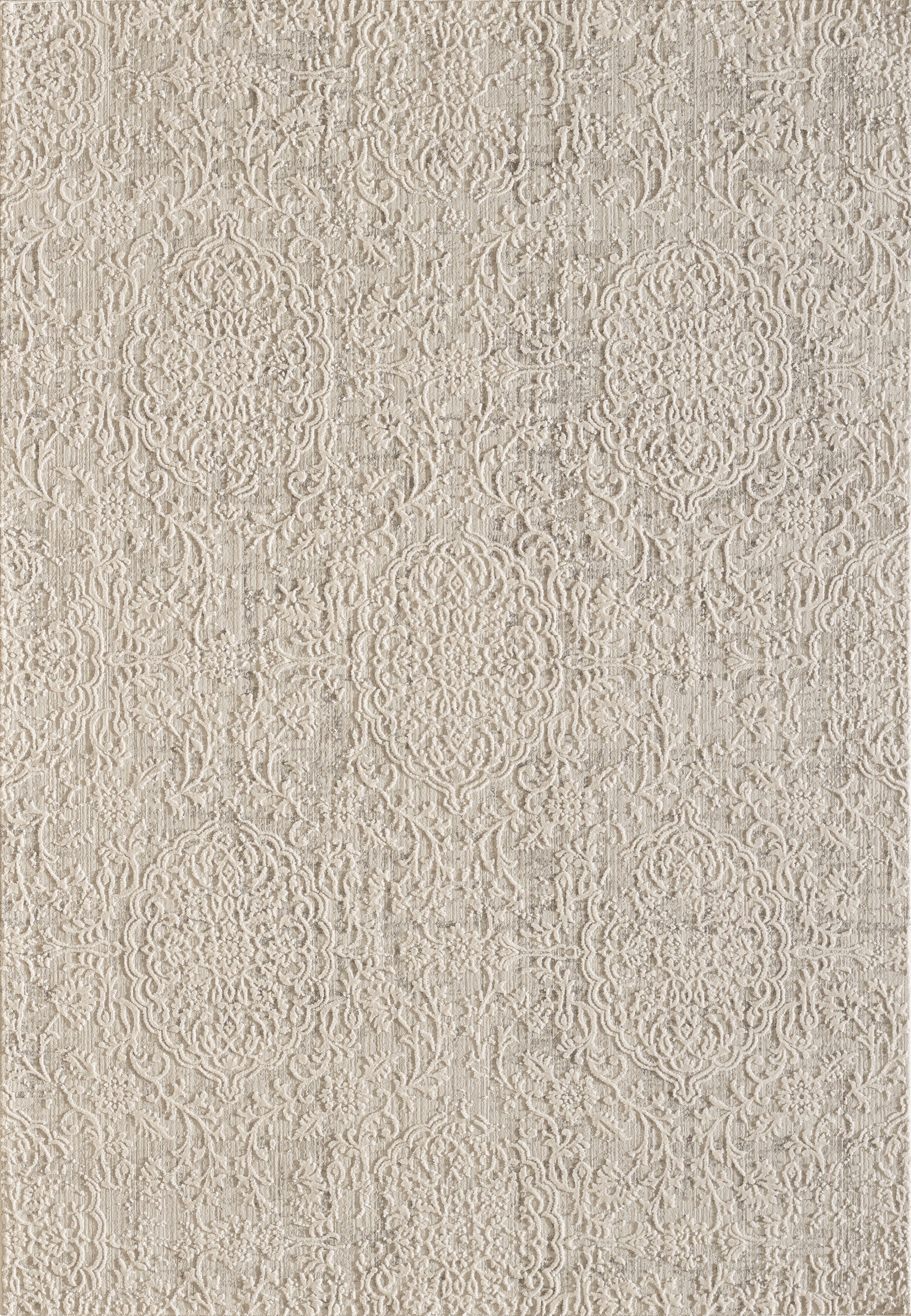 Dynamic Rugs QUARTZ 27030-110 Ivory Rug