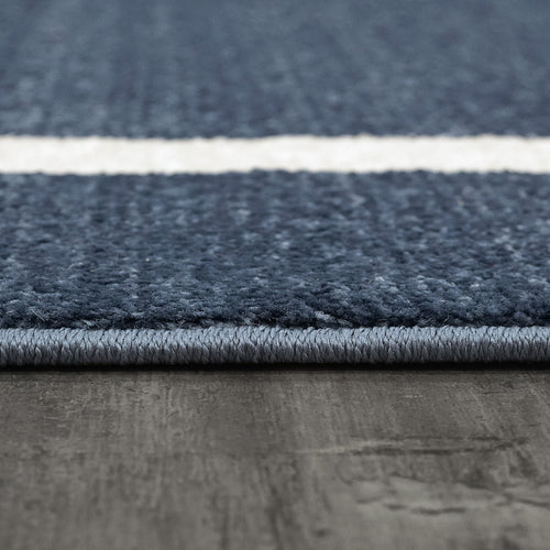 Dynamic Rugs HERA 3301-501 Blue/Ivory Rug