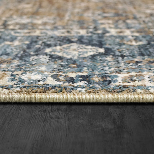 Dynamic Rugs Dakota 6644-850 Beige/Blue Rug