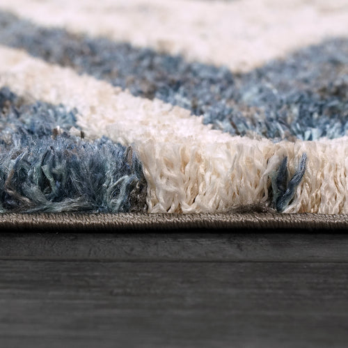 Dynamic Rugs CRUZ 7003-501 Blue/Ivory Rug