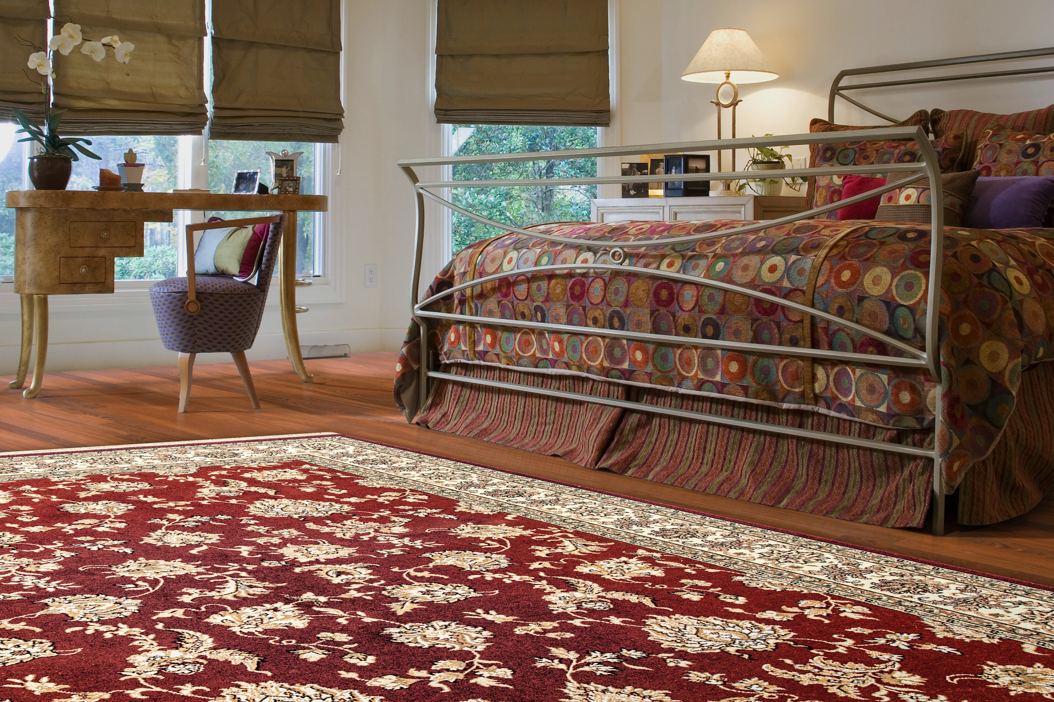 Dynamic Rugs BRILLIANT 7226-330 Red Rug