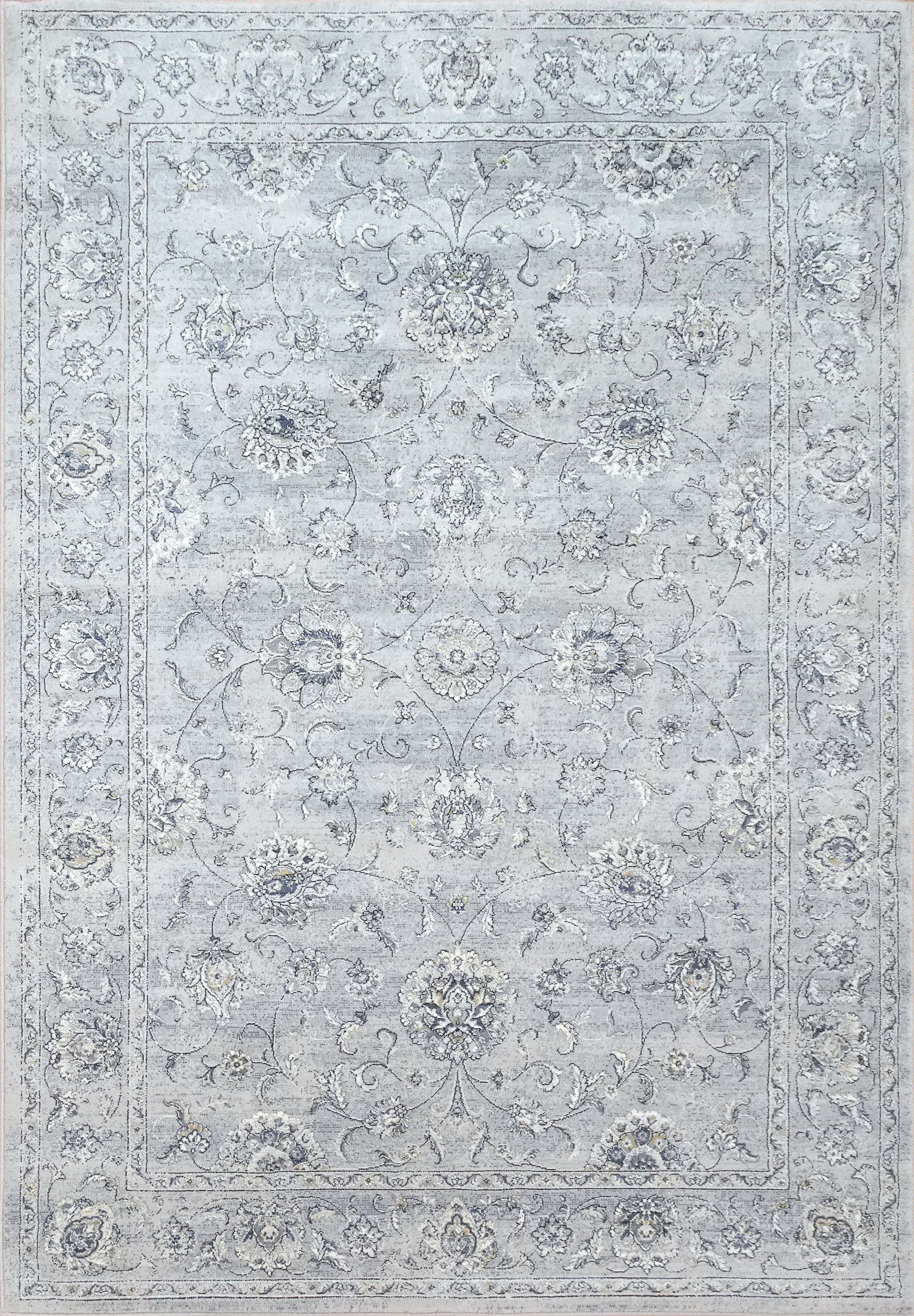 Dynamic Rugs Ancient Garden 57126-9696 Silver/Grey Rug