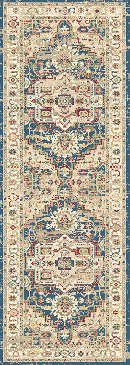 Dynamic Rugs Juno 6882-530 Navy/Red Rug