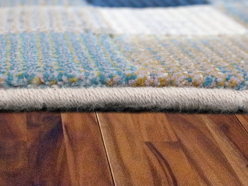 Dynamic Rugs Eclipse 63339-6121 Multi/Blue Rug