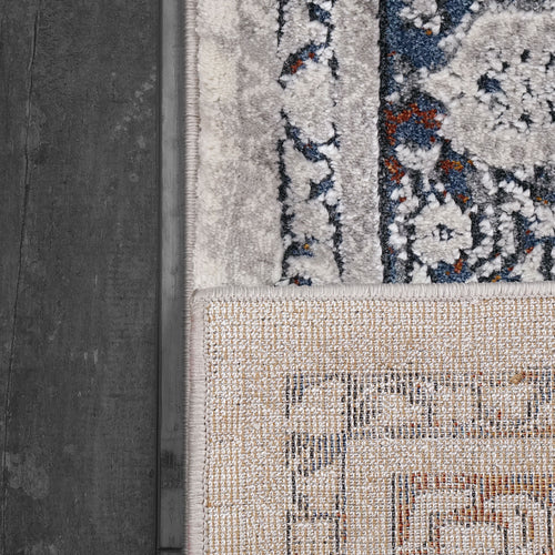 Dynamic Rugs ASTRO 3955-959 Grey/Blue Rug