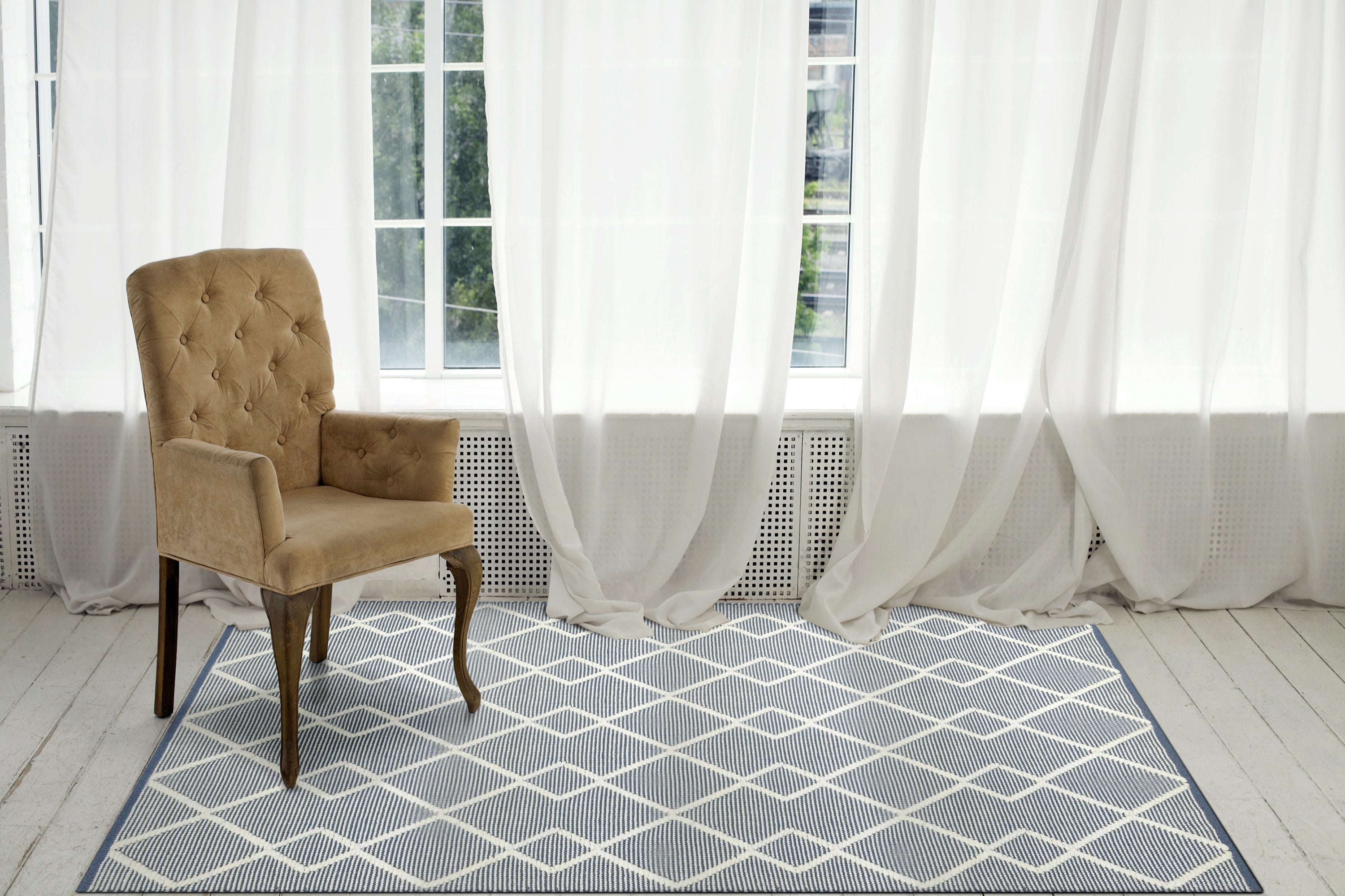 Dynamic Rugs MAEVE 2728-159 Ivory/Slate Rug