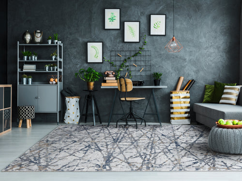 Dynamic Rugs CASTILLA 3638-995 Grey Rug