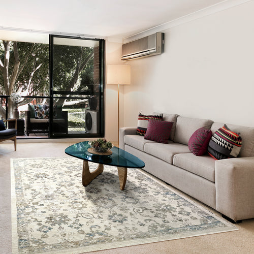 Dynamic Rugs REFINE 4634-895 Cream/Grey Rug